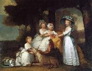 Gilbert Stuart Children of the Second Duke of Northumberland oil painting reproduction